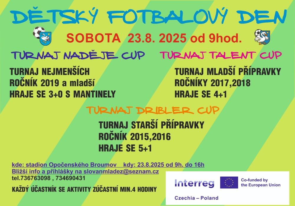 Vraťme děti na hřiště velký turnaj